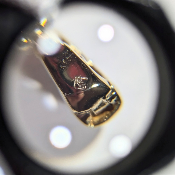 Vintage H Stern Rhodochrosite Diamond Pendant - Picture 7 of 8